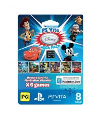 Комплект PSN код активации 6 игр. Disney Mega Pack+ Карта памяти 8 Гб (PS Vita)