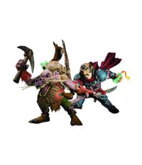 Фигурка "WoW S8" Gnome Rogue vs. Kobold Miner 2-Pack 2.75&4.50" (DC Unlimited)