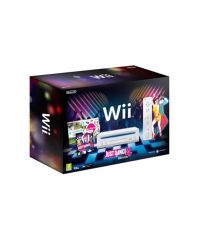 Nintendo Wii [Белый] + игра Wii Party + игра Wii Sports + игра Just Dance 4 (Wii)