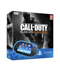 Комплект Sony PS Vita Slim WiFi Black Rus [PCH-1008ZA01] + PSN код активации Call of Duty Black Ops Declassified (PS Vita)