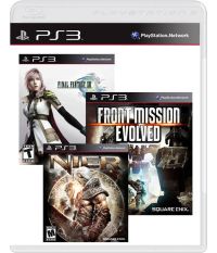 Final Fantasy XIII + Nier + Front Mission Evolved (PS3)