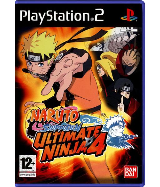 Naruto Shippuden Ultimate Ninja 4 (PS2)