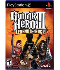 Guitar Hero III: Legends of Rock Bundle [Игра + Гитара] (PS2)