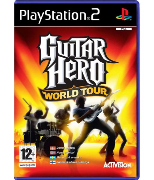 Guitar Hero: World Tour Bundle [Игровой комплект] (PS2)