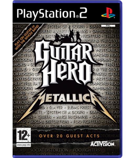 Guitar Hero: Metallica [Игровой комплект] (PS2)