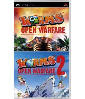 Комплект из 2х игр: Worms: Открытая война + Worms: Открытая война (PSP)