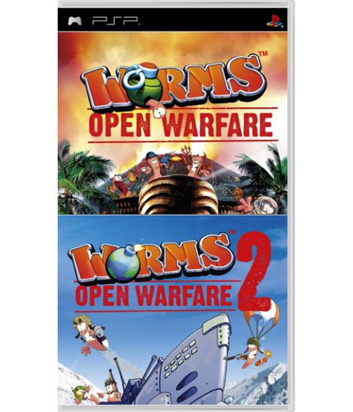 Комплект из 2х игр: Worms: Открытая война + Worms: Открытая война (PSP)