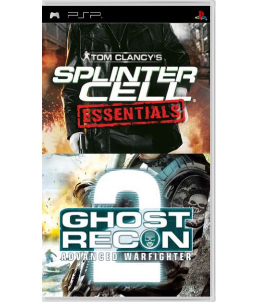 Комплект Tom Clancy's Splinter Cell + Ghost Recon Advanced Warfighter 2 (PSP)