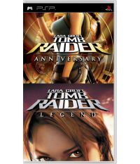 Комплект для 2х игр: Tomb Raider: Anniversary  + Tomb Raider: Legend (PSP)