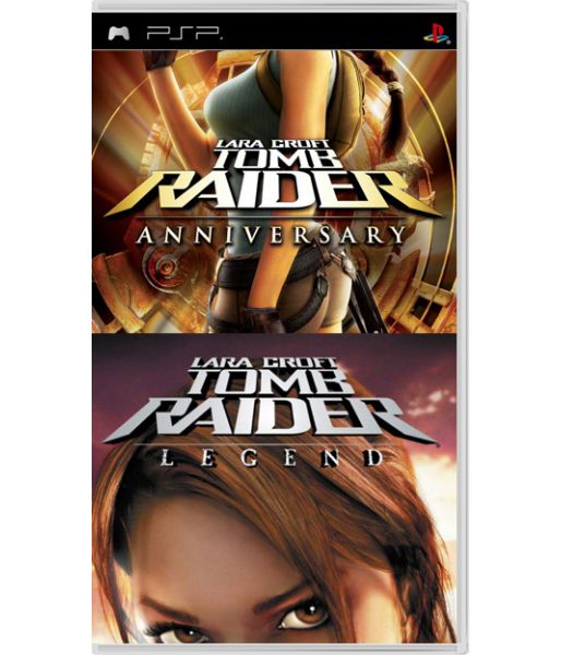 Комплект для 2х игр: Tomb Raider: Anniversary  + Tomb Raider: Legend (PSP)