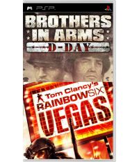 Комплект: «Brothers in Arms: D-Day» + «Tom Clancy's Rainbow Six Vegas» (PSP)