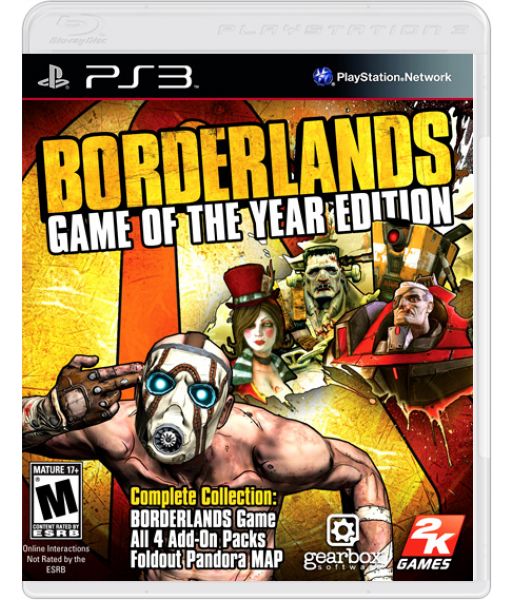 Borderlands - Game of the Year Edition (PS3)