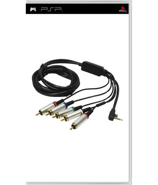 Компонентный кабель [PSP-PSP-Slim Component Cable: MadCatz] (PSP)