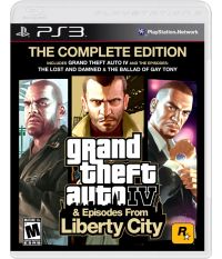 Grand Theft Auto IV: The Complete Edition (PS3)