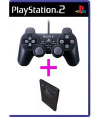 PS2: Комплект «Dualshock 2 + Memory Card 8 Mb» (PS2)