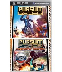 Комплект Pursuit Force+Pursuit Force: Extreme Justice [Essentials, русская документация] (PSP)