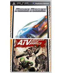 Комплект Ridge Racer+ATV Off Road Fury Pro [Essentials, русская документация] (PSP)