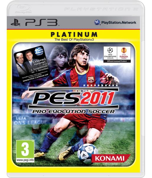 Pro Evolution Soccer 2011 [Platinum, русские субтитры] (PS3)