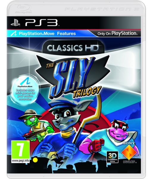 The Sly Trilogy [с поддержкой PS Move, 3D] (PS3)