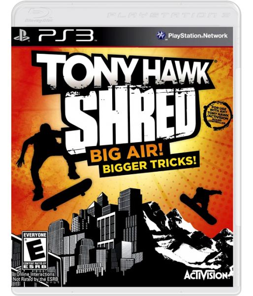 Tony Hawk: SHRED [Игра + беспроводной контроллер-скейт] (PS3)
