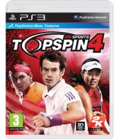 TopSpin 4 [с поддержкой PS Move, 3D] (PS3)