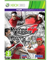Virtua Tennis 4 [с поддержкой Kinect, русская документация] (Xbox 360)