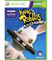 Raving Rabbids Alive & Kicking [для Kinect, русская обложка] (Xbox 360)