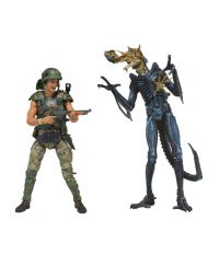 Набор фигурок Aliens Hicks vs. Blue Warrior 2 Pack 18 см