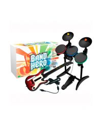 Band Hero Band Kit [Игра + Гитара + Барабаны + Микрофон] (Wii)