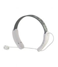 Гарнитура Bluetooth Throat Mic Communicator с горловым микрофоном белая [SR-10110W] (PS3)