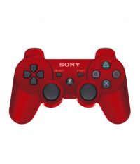 Контроллер игровой беспроводной красный [Dualshock Cont RUS TPT Red Blister: CECH-ZC2R/RQ: SCEE] (PS3)