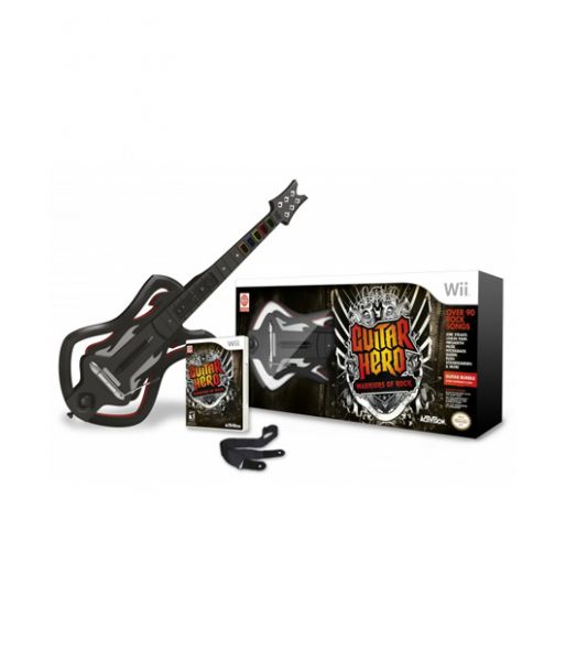 Guitar Hero: Warriors of Rock - Guitar Bundle [Игровой комплект] (Wii)