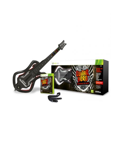 Guitar Hero: Warriors of Rock - Guitar Bundle [Игровой комплект] (Xbox 360)