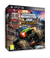 Monster Jam: Path of Destruction [игра + руль] (PS3)