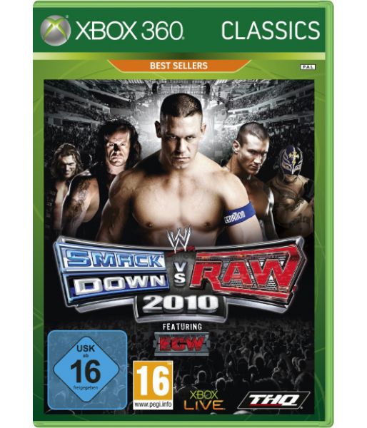 WWE SmackDown vs Raw 2010 [Classics] (Xbox 360)