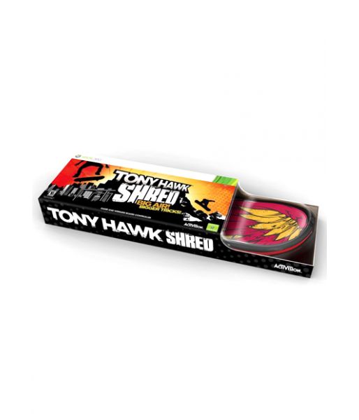 Tony Hawk: SHRED [Игра + беспроводной контроллер-скейт] (Xbox 360)