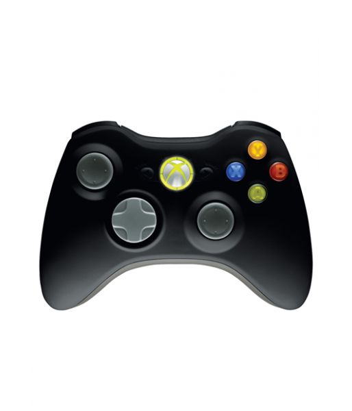 Wireless Controller Xbox 360 [Eng, Fr, Ger, IT, ES EMEA Black] (Xbox 360)