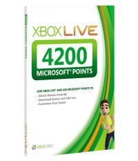 Xbox LIVE: карта оплаты 4200 очков [56P-00225] (Xbox 360)